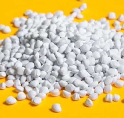 White UPVC Polishing Compound Used For Valve , Conductive Plastic Material