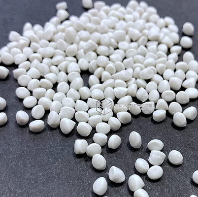 White UPVC Polishing Compound Used For Valve , Conductive Plastic Material