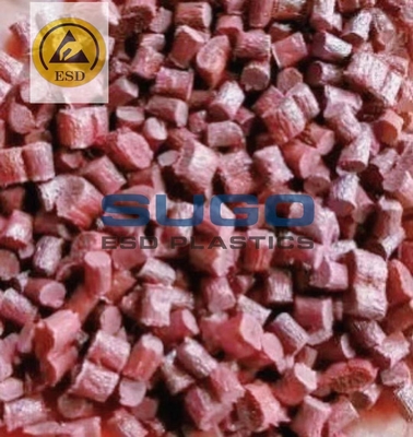 Colored Conductive Polycarbonate For Shipping IC Trays