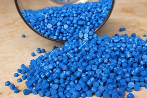 Blue PP polypropylene Anti Static Compounds High Impact Strength For Anti Static Box