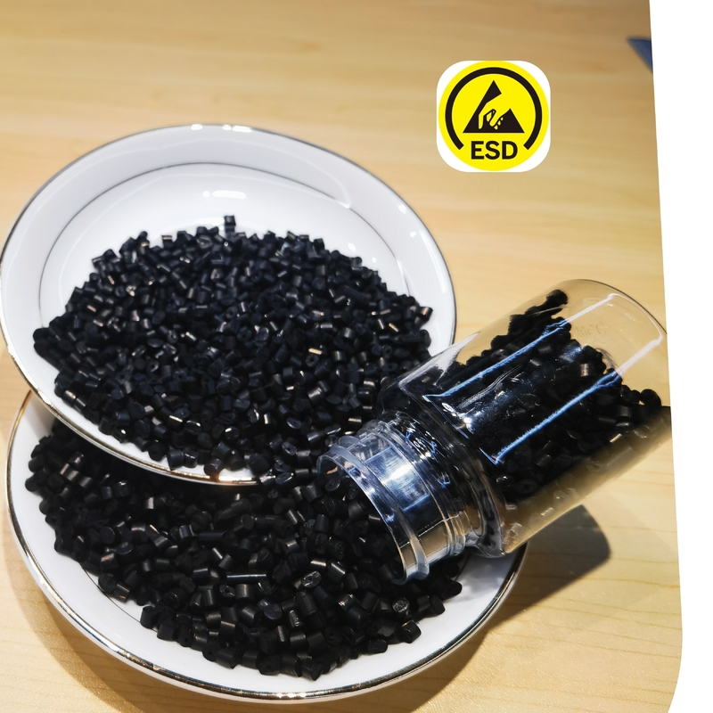 Carbon Black Super Conductive PP Concentrate or Masterbatch Pellets Used for ESD Corrugated Sheet Extrusion