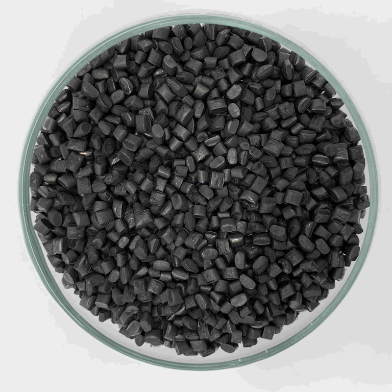 Cylindrical Black Antistatic Masterbatch Functional Type ESD Protection
