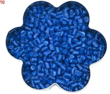 Blue PP polypropylene Anti Static Compounds High Impact Strength For Anti Static Box