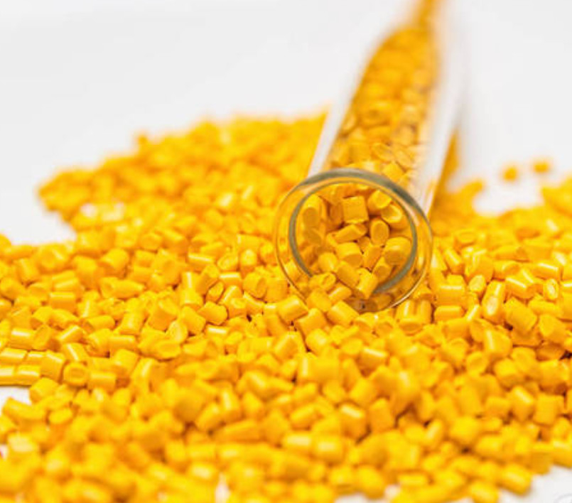 Yellow PP Anti Static Function Compounds Charge High Impact Resistance For ESD Box